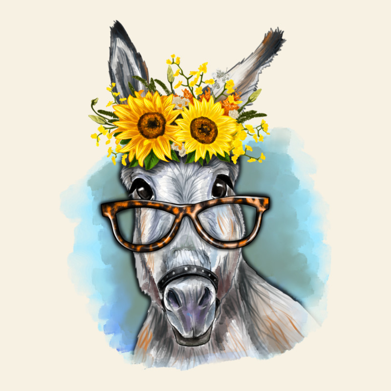 Sunflower Glasses Donkey Vintage Tee by RanaPortraitStore | Teevron