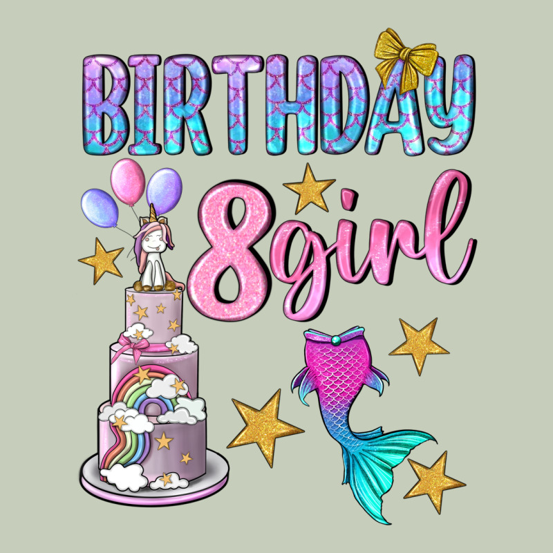 Birthday Girl 8 Ladies Tee by BundleAndBundleShop | Teevron