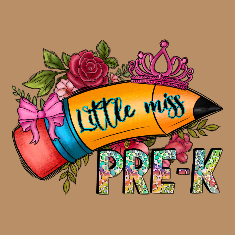 Little Miss Prek Vintage Hoodie by CowhideDigitalArt | Teevron