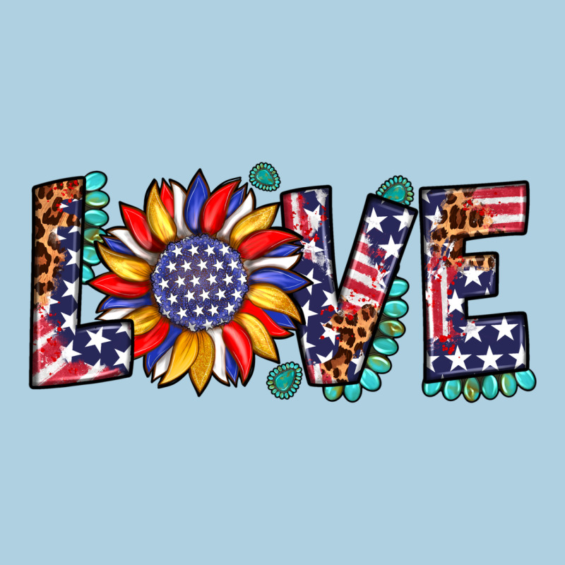 Love Sunflower Usa Flag Leopard Premium Hoodie by Artiststas | Teevron