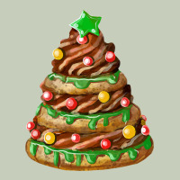 Chocolate Christmas Cookie Cake Ladies Tee | Teevron