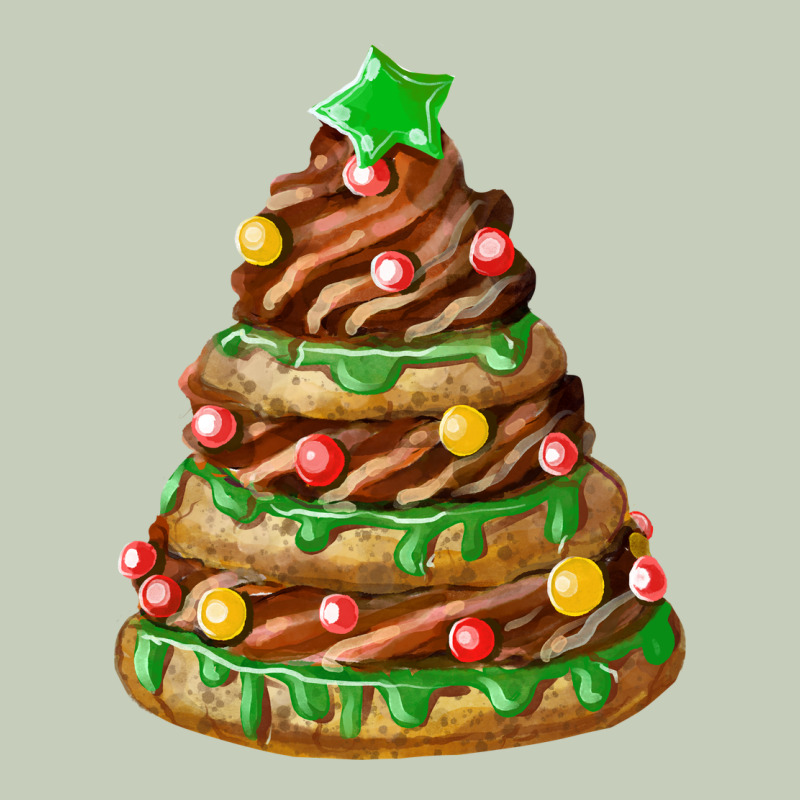 Chocolate Christmas Cookie Cake Ladies Tee by FaDigitalArtStudio | Teevron