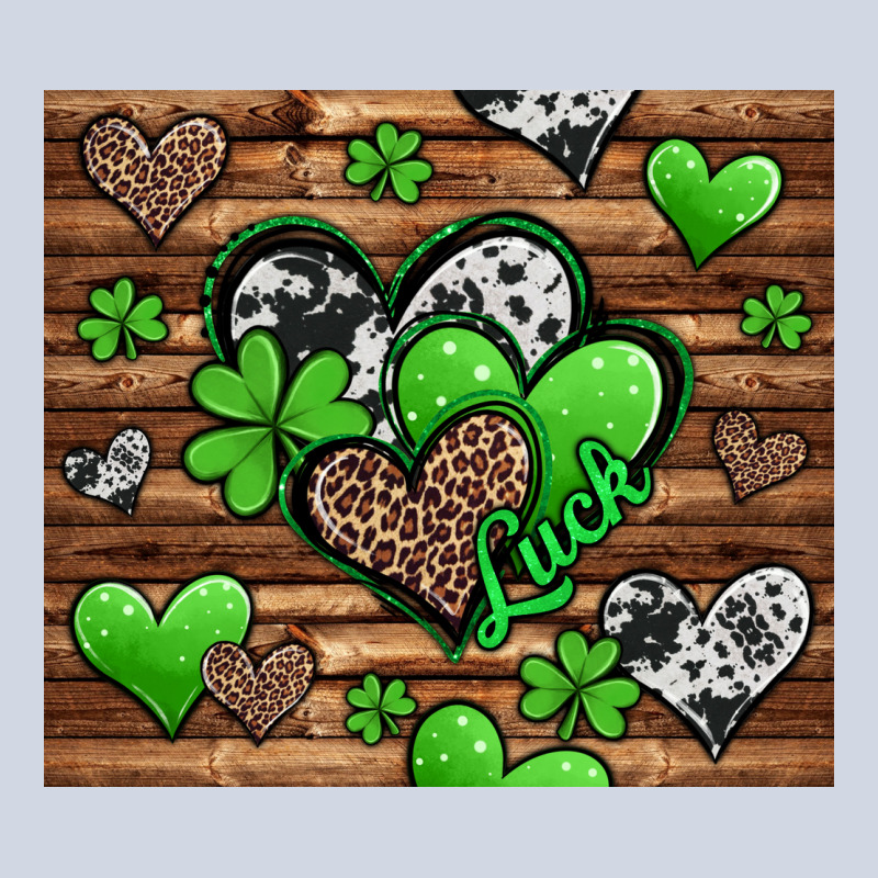 St. Patrick's Day Hearts Premium Sweatshirt by Jasminsmagicworld | Teevron