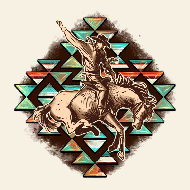 Aztec Symbol Rodeo Vintage Tee by FaDigitalArtStudio | Teevron