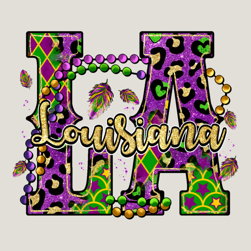 Louisiana Mardi Gras Heavy Core Tee by OliviaCreatesArt | Teevron