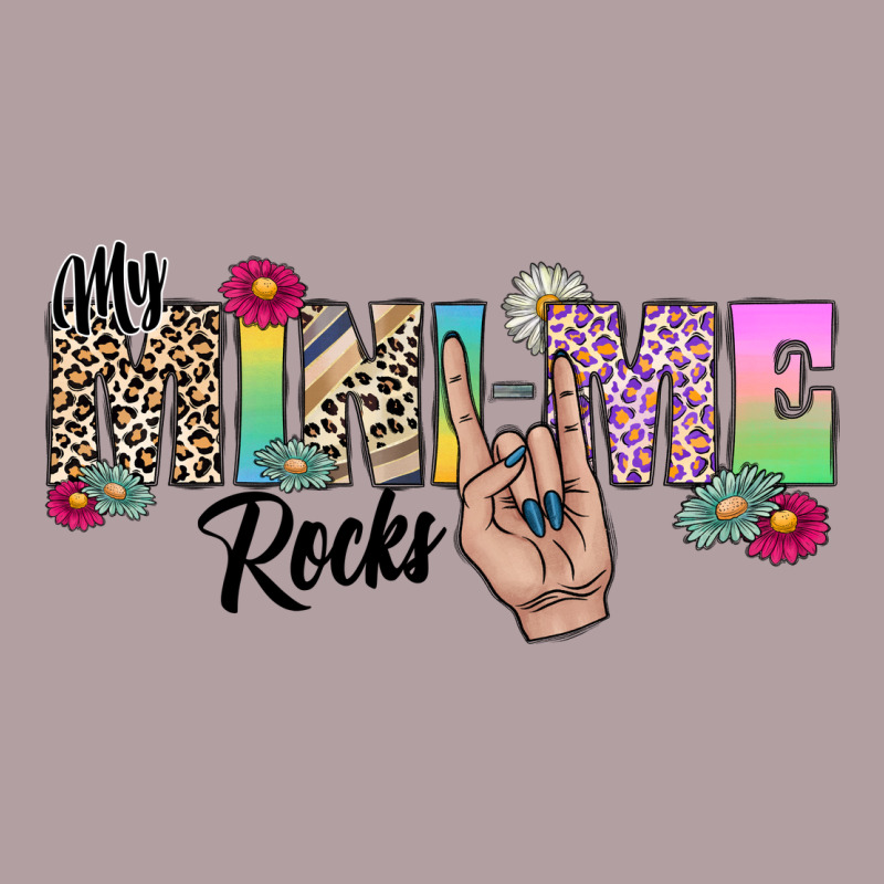 My Mini Me Rocks Vintage Hoodie by CowhideDigitalArt | Teevron