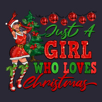 Just A Girl Who Loves Christmas Vintage Tee | Teevron