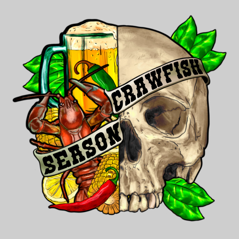Skull Crawfish Season Premium Tee by FaDigitalArtStudio | Teevron