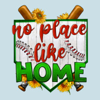 No Place Like Home Baseball Ladies Tee | Teevron