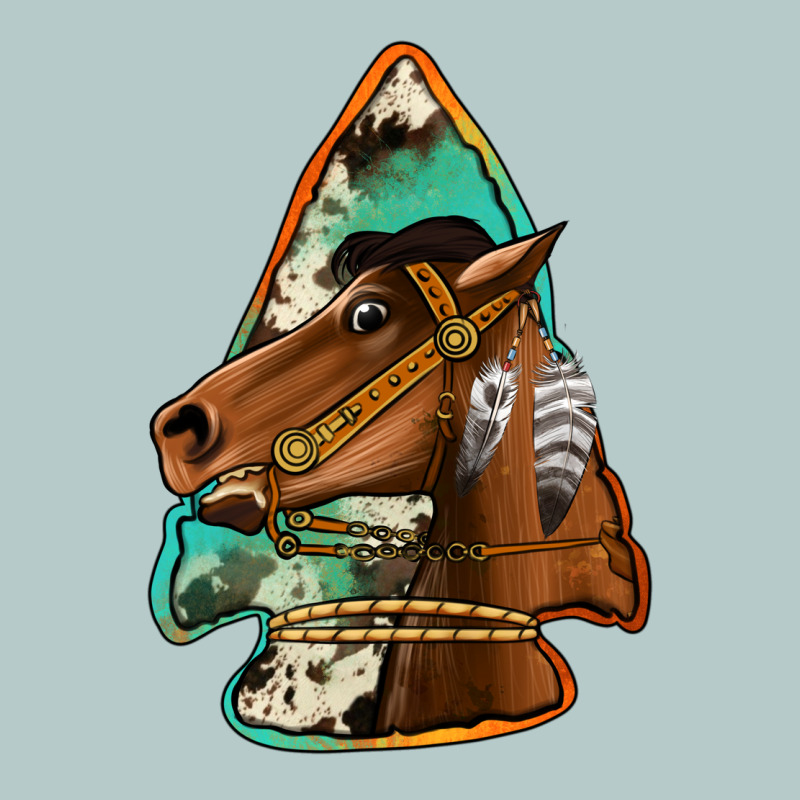 Horse Arrowhead Heavy Core Tee by Jasminsmagicworld | Teevron