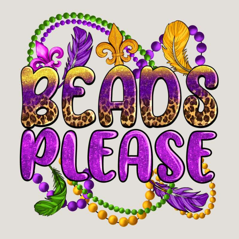 Beads Please Mardi Gras Heavy Core Tee by OliviaCreatesArt | Teevron