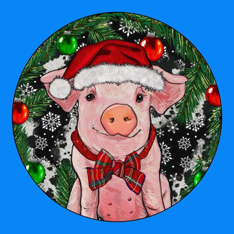 Sitting Pig Christmas Zipper Hoodie by RanaPortraitStore | Teevron
