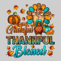 Grateful Thankful Blessed Thanksgiving Cold Drink Premium Tee | Teevron