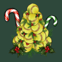 Lightning Softball Christmas Tree Zipper Hoodie | Teevron