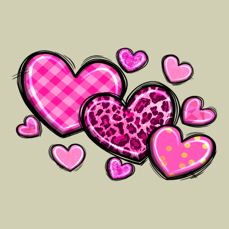 Love Hearts Heavy Core Tee by OliviaCreatesArt | Teevron