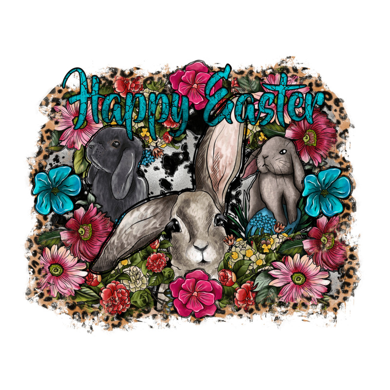 Happy Easter Long Sleeve Tee by CowhideDigitalArt | Teevron