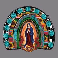 Lady Of Guadalupe Rainbow Heavyweight Hoodie | Teevron