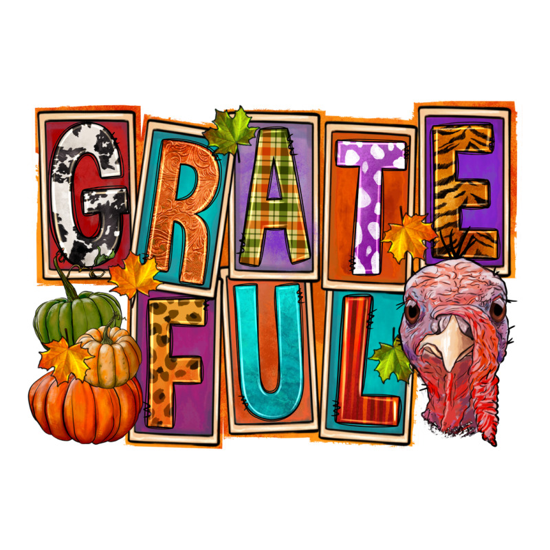 Grateful Thanksgiving Premium Tee by FaDigitalArtStudio | Teevron