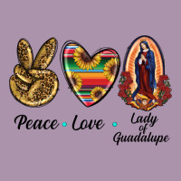 Peace Love Lady Of Guadalupe Heavyweight Hoodie | Teevron
