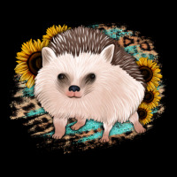 Hedgehog With Sunflowers And Leopard Urban Hoodie | Teevron