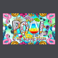 The Pool Is My Happy Place Long Sleeve Tee | Teevron