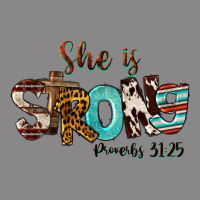 She Is Strong Proverbs 31 25 Vintage Tee | Teevron