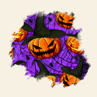 Halloween Pumpkin Patch  1 Vintage Tee | Teevron