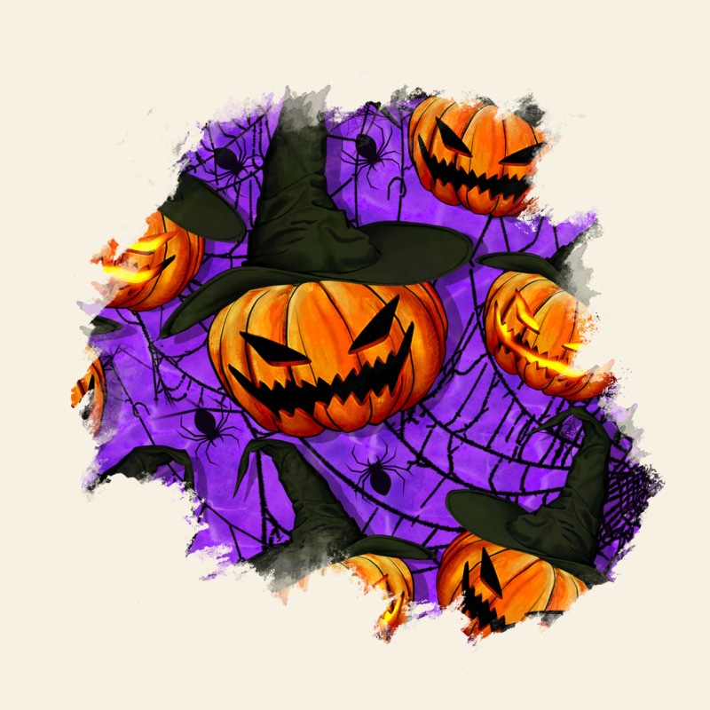 Halloween Pumpkin Patch  1 Vintage Tee by BundleAndBundleShop | Teevron