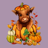 Fall Autumn Heifer Pumpkin Heavyweight Hoodie | Teevron