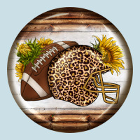 American Football Round Earrings Ladies Tee | Teevron