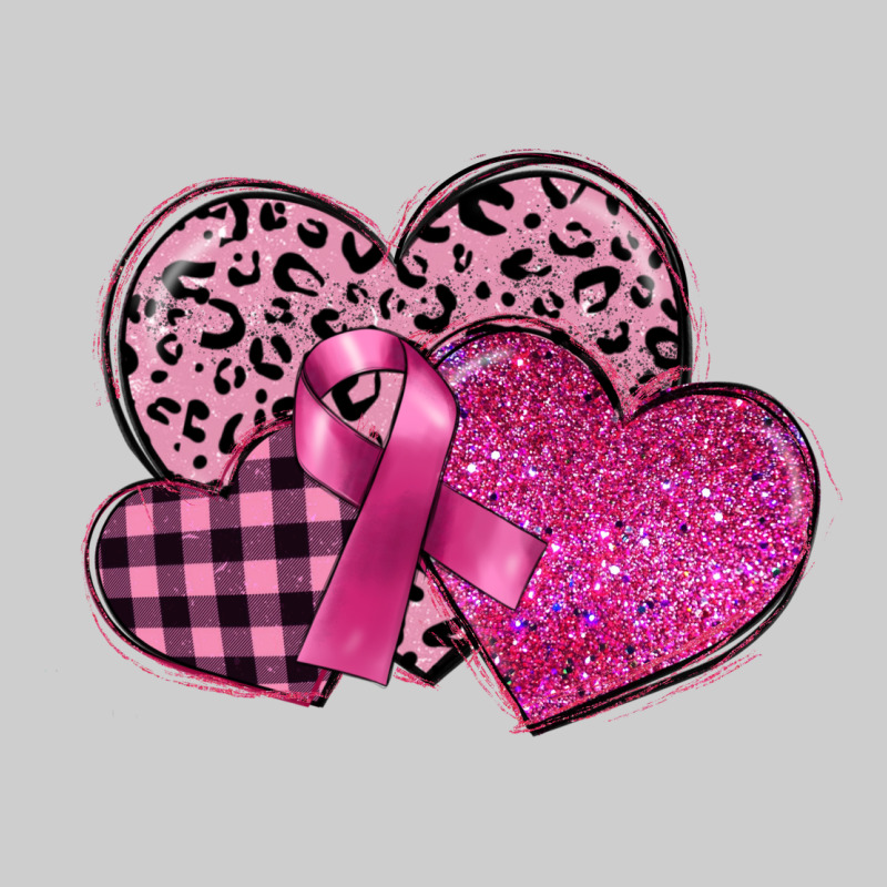 Breast Cancer Hearts Premium Tee by FaDigitalArtStudio | Teevron
