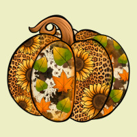 Leopard Cowhide Sunflower Pumpkin Urban Hoodie | Teevron