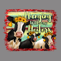 Hanging With My Heifers Holstein Cows Vintage Tee | Teevron
