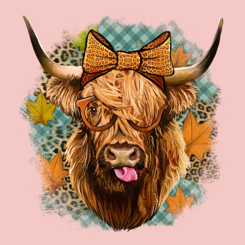 Fall Highland Cow Urban Heavy Tee by Jasminsmagicworld | Teevron