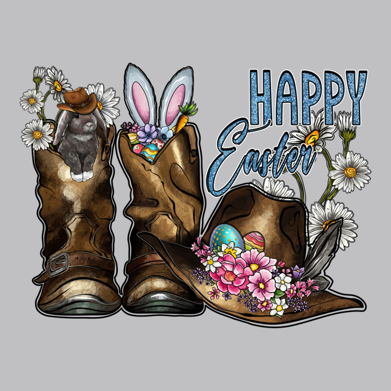 Happy Easter Long Sleeve Tee by CowhideDigitalArt | Teevron