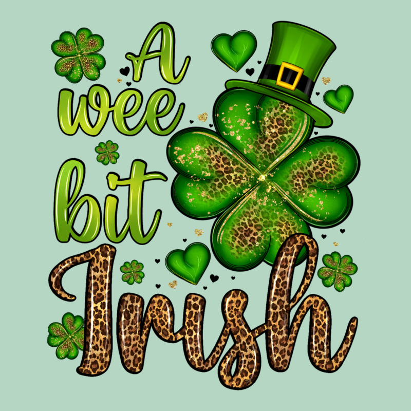 St. Patrick's A Wee Bit Irish Classic Tee by OliviaCreatesArt | Teevron