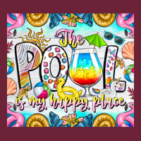 The Pool Is My Happy Place Long Sleeve Tee | Teevron