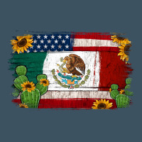 Mexican American Flag Background Urban Hoodie | Teevron