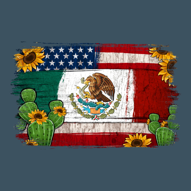 Mexican American Flag Background Urban Hoodie by Jasminsmagicworld | Teevron
