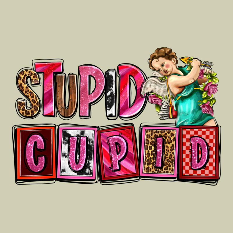 Stupid Cupid With Cupid Olivia Heavy Core Tee by OliviaCreatesArt | Teevron