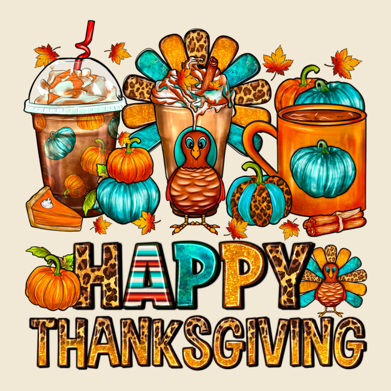 Happy Thanksgiving Coffee Cups Premium Tee by FaDigitalArtStudio | Teevron