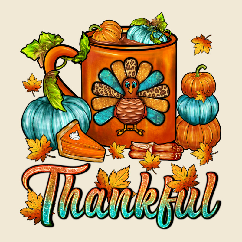 Thankful Thanksgiving Coffee Mug Premium Tee by FaDigitalArtStudio | Teevron
