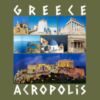 Greece Acropolis Famous Sights Gallery Traveler Souvenir T Shirt Long Sleeve Tee | Teevron