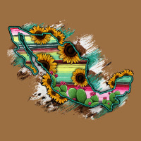 Guerrero Mexico Sunflower Map Vintage Tee | Teevron