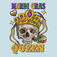 Skull Mardi Gras Queen Ladies Tee | Teevron