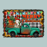 Merry Christmas Farm Truck Heavy Core Tee | Teevron