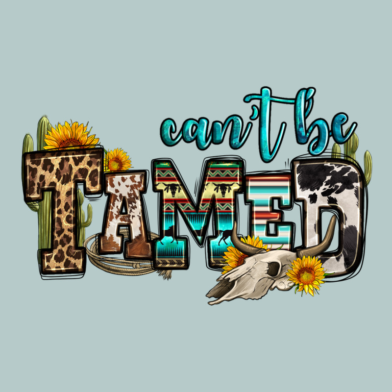 Can't Be Tamed Bull Skull Heavy Core Tee by OliviaCreatesArt | Teevron