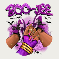 Boo-jee Halloween Afro Sneakers Zipper Hoodie | Teevron