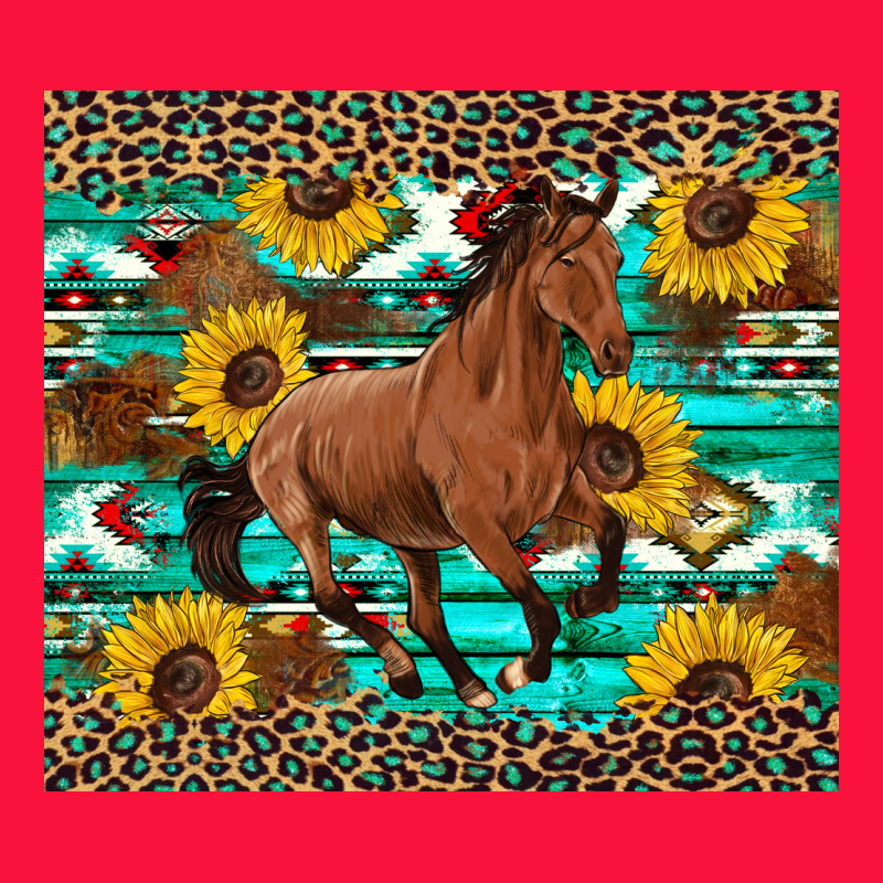 Western Horse Sunflowers Classic Tee by Artiststas | Teevron