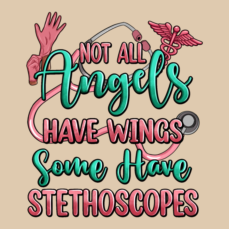 Not All Angels Have Wings Some Have Stethoscopes Heavyweight Sweatshirt by RanaPortraitStore | Teevron